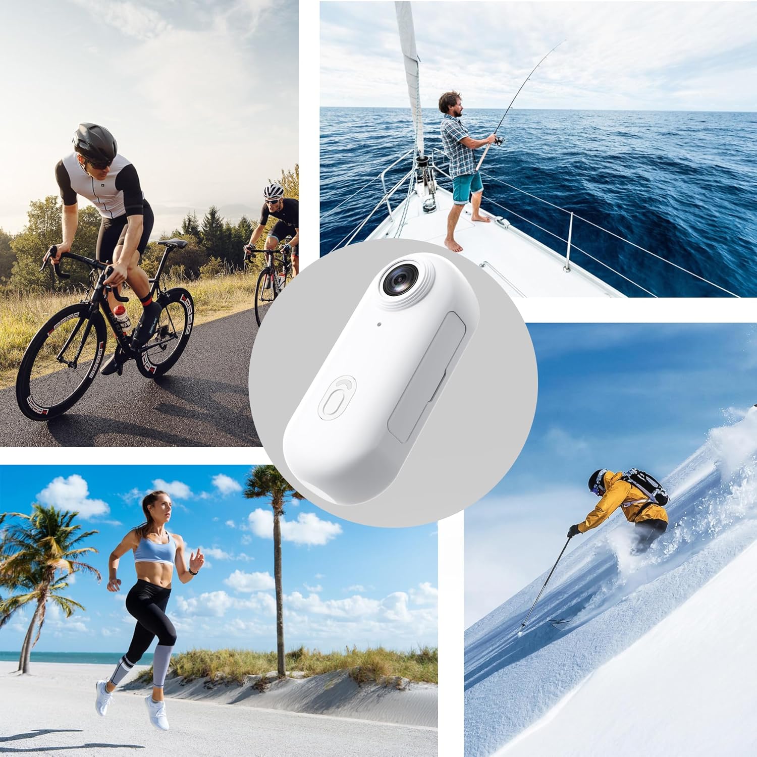 4K Body Camera with Audio and Video Recording - Waterproof, Magnetic & 360° Clip, 90 Min Battery Life,128GB Storage Small Action Camera for Cycling, Pet Walking, Hiking, Diving, Vlogging - Image 4